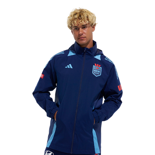 NSW Blues 2026 State of Origin Mens All Weather Jacket