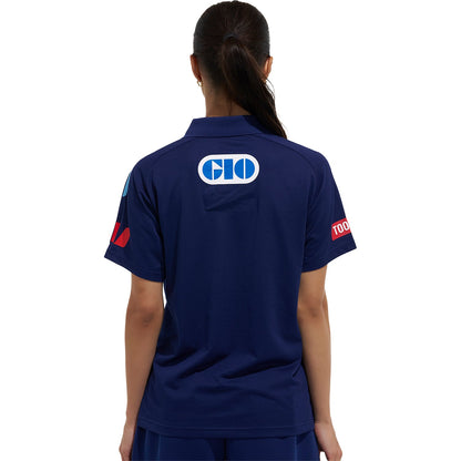 NSW Blues 2026 State of Origin Ladies Dark Blue Polo Shirt