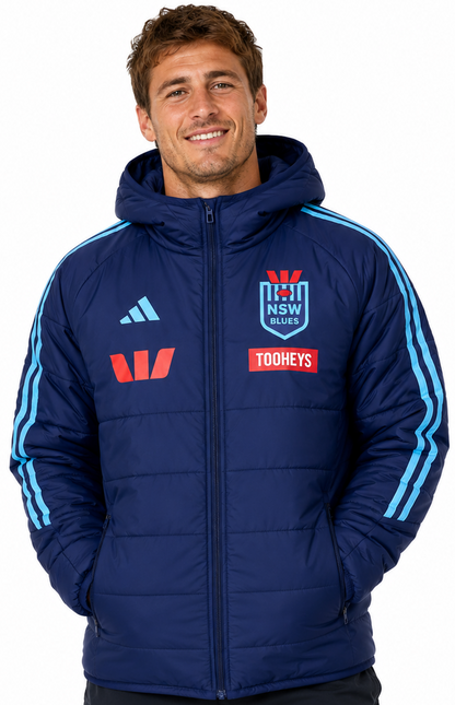 NSW Blues 2026 State of Origin Mens Winter Jacket