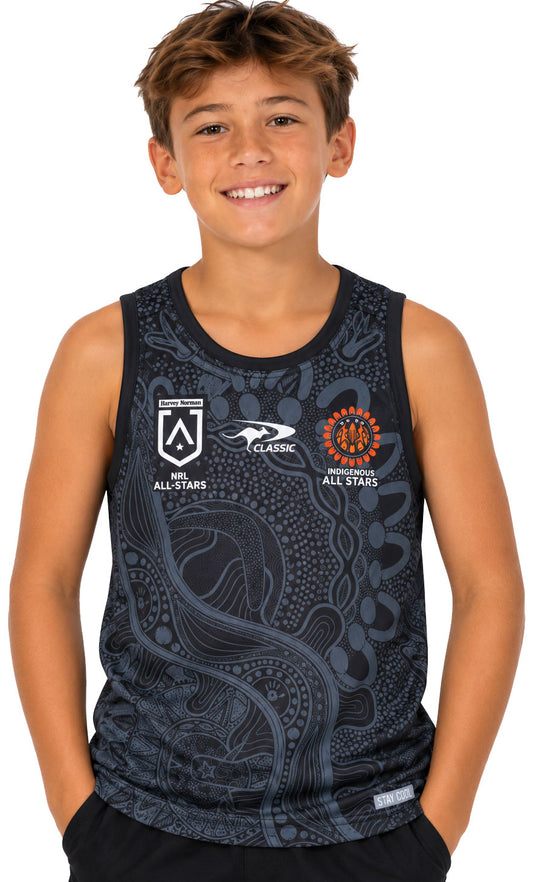 Indigenous All Stars NRL Kids Training Singlet
