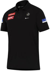Collingwood Magpies 2026 AFL Mens Players Polo Shirt