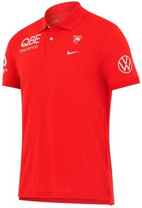Sydney Swans 2026 AFL Mens Players Polo Shirt