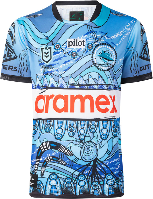 Cronulla Sharks 2026 NRL Mens Indigenous Jersey
