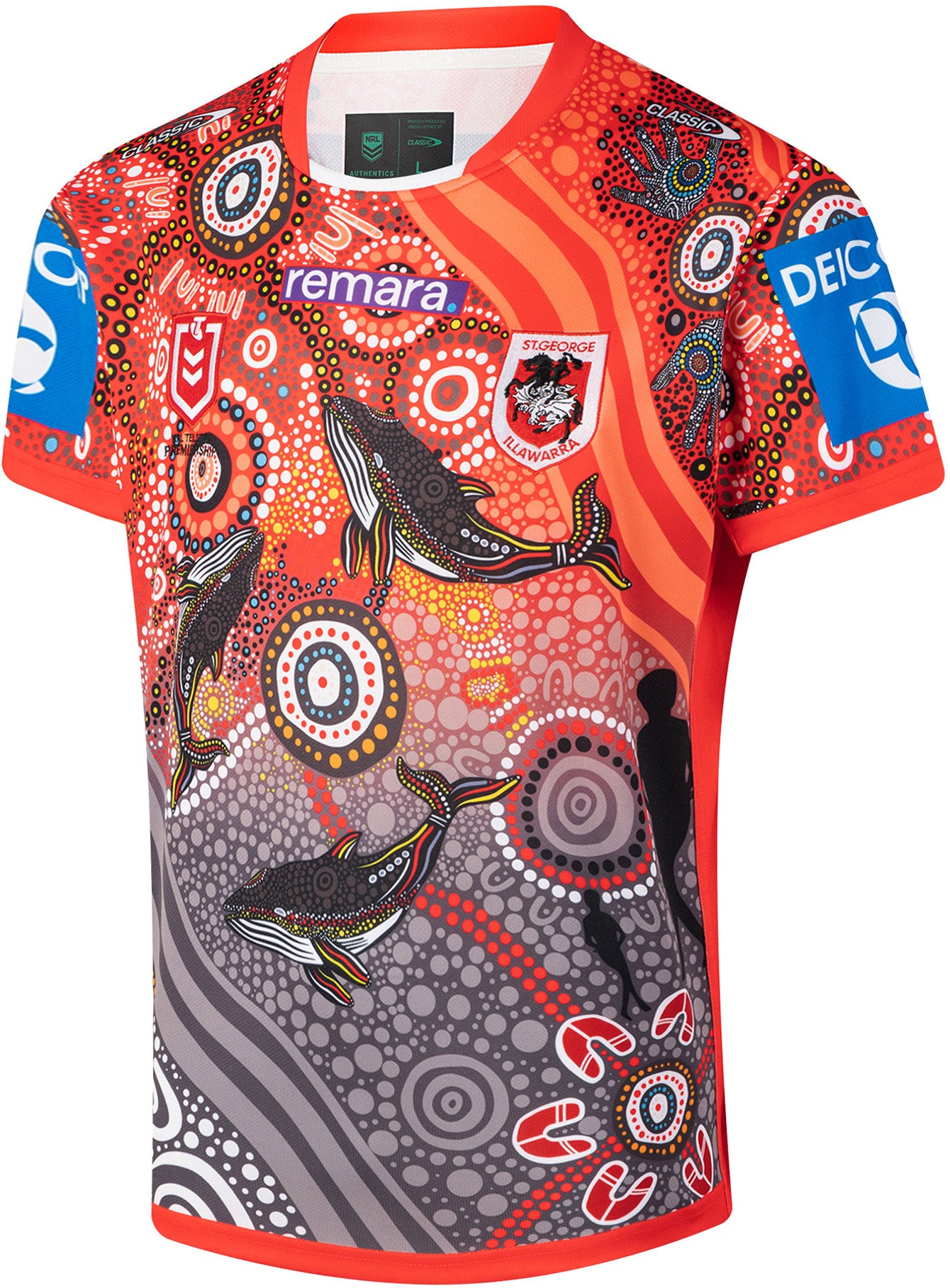 St George Dragons 2026 NRL Mens Indigenous Jersey