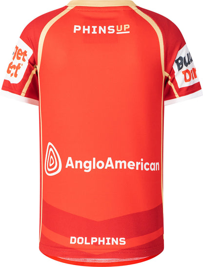 Dolphins 2026 NRL Kids Home Jersey