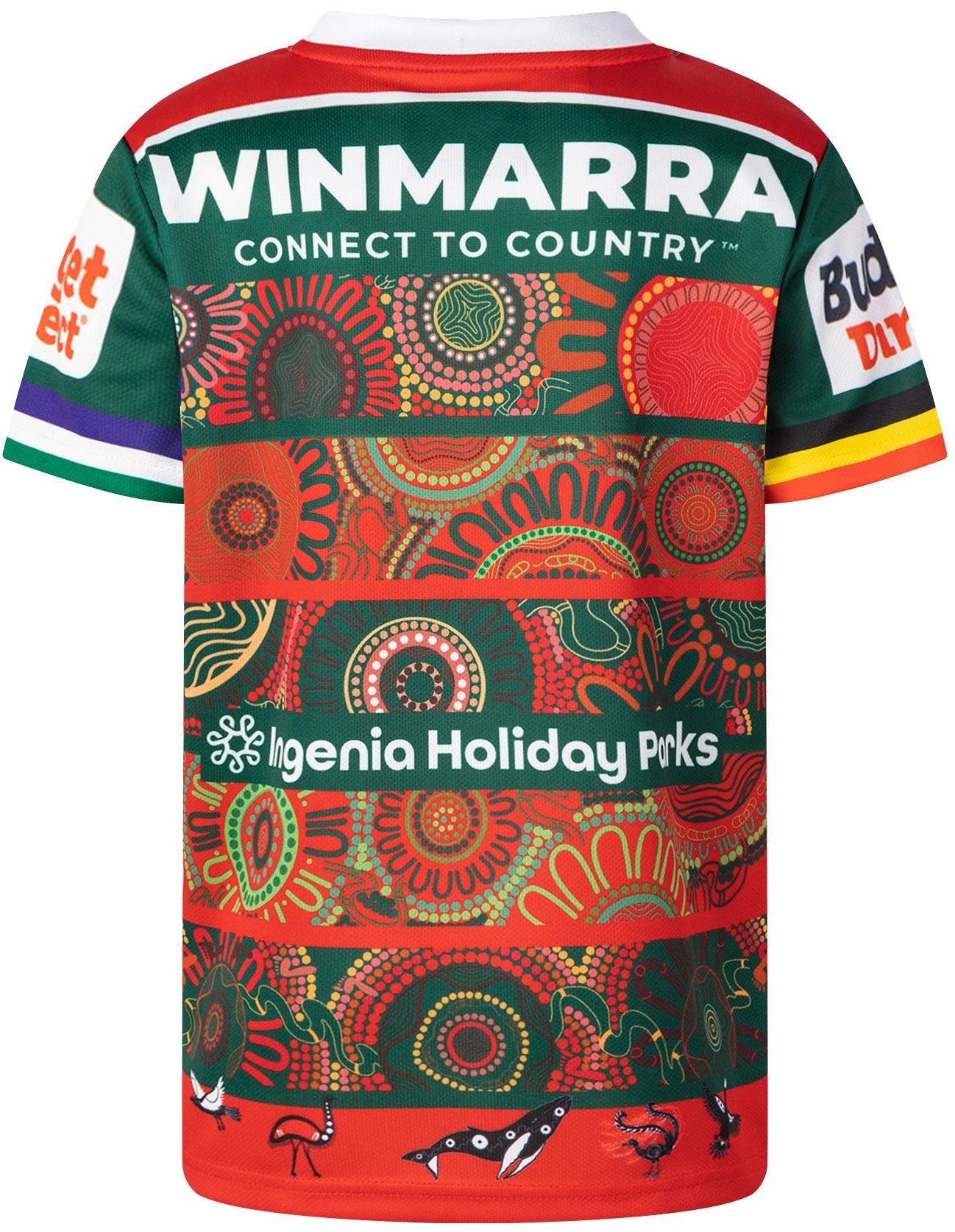 South Sydney Rabbitohs 2026 NRL Toddler Indigenous Jersey Set