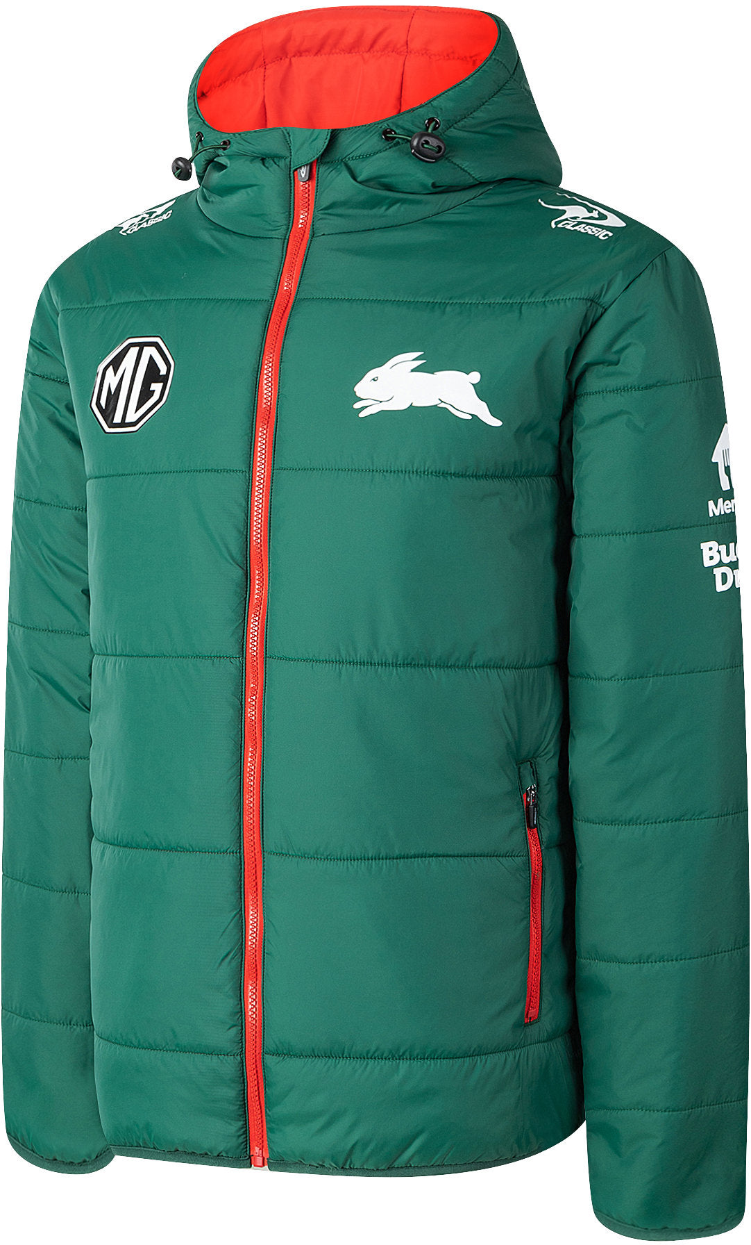 South Sydney Rabbitohs 2026 NRL Mens Puffer Jacket
