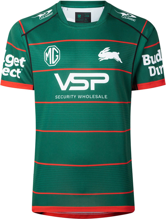 South Sydney Rabbitohs 2026 NRL Mens Green Training Jersey