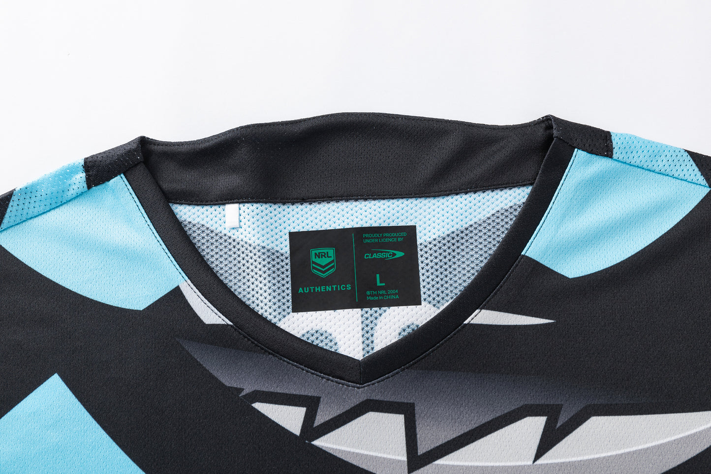 Cronulla Sharks 2026 NRL Kids Warm Up Training Shirt