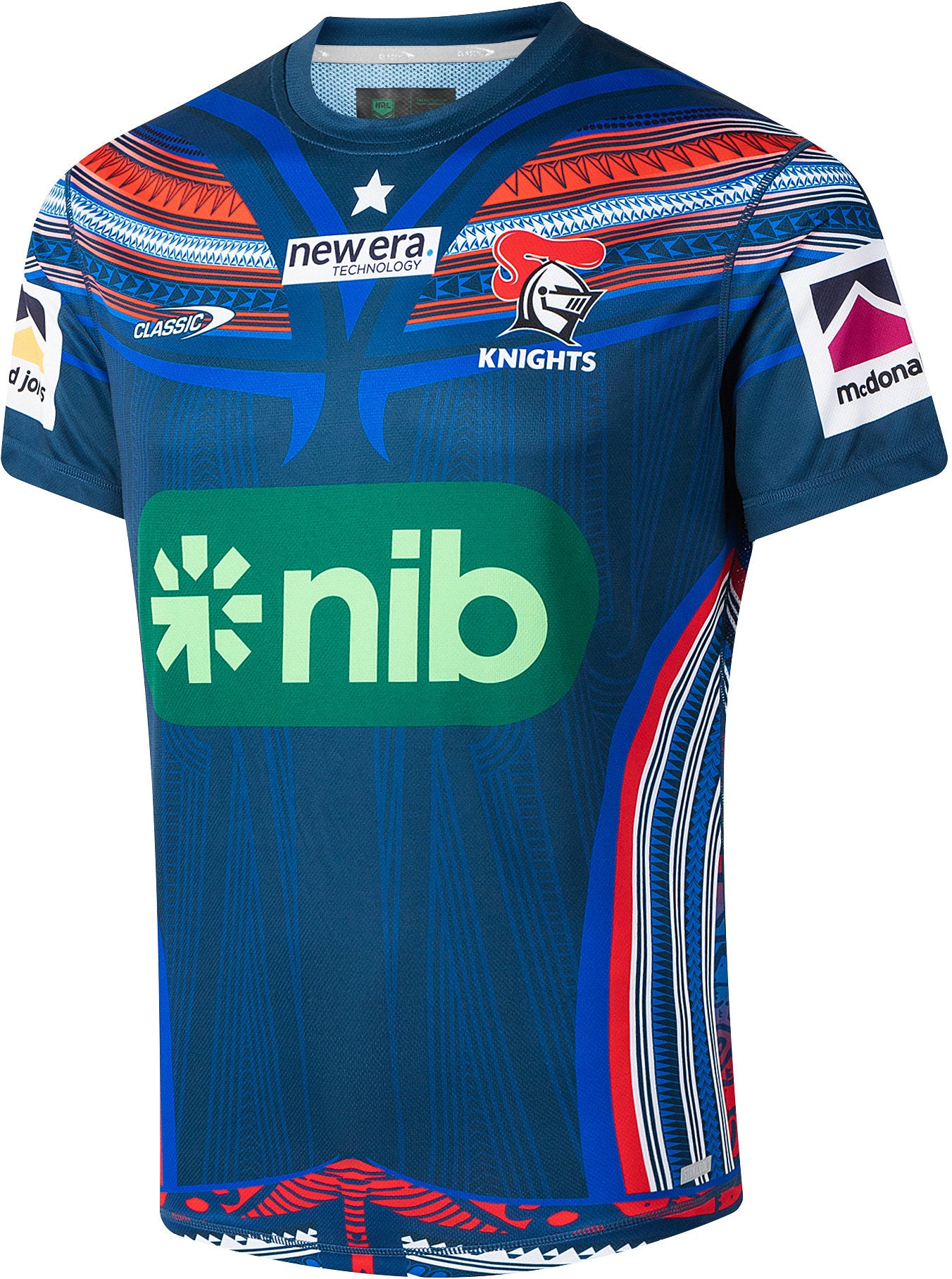 Newcastle Knights 2026 NRL Mens Warm Up Shirt
