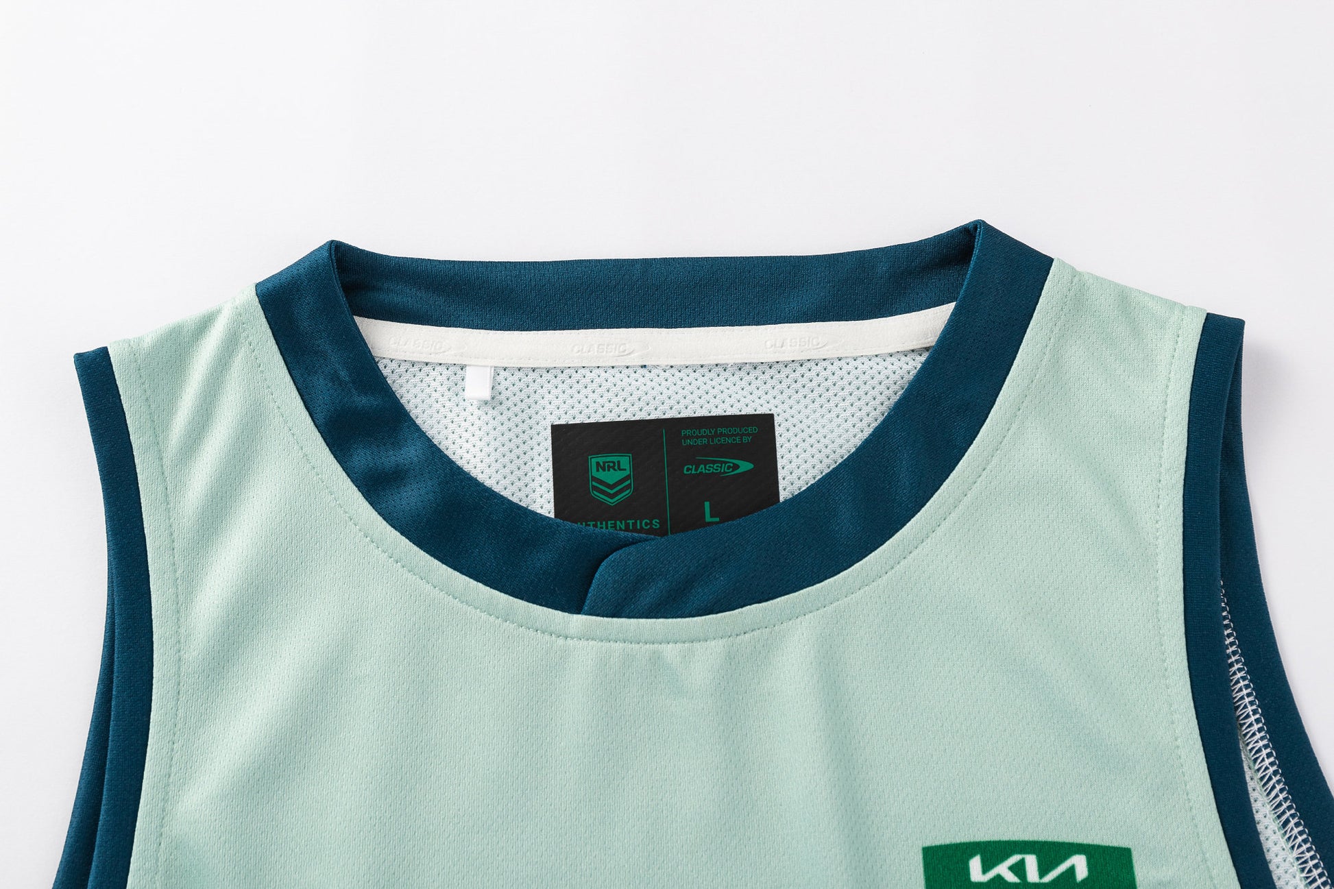 Australian Kangaroos 2026 RLWC Mens Sage Training Singlet