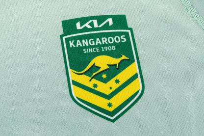 Australian Kangaroos 2026 RLWC Mens Sage Training Shirt