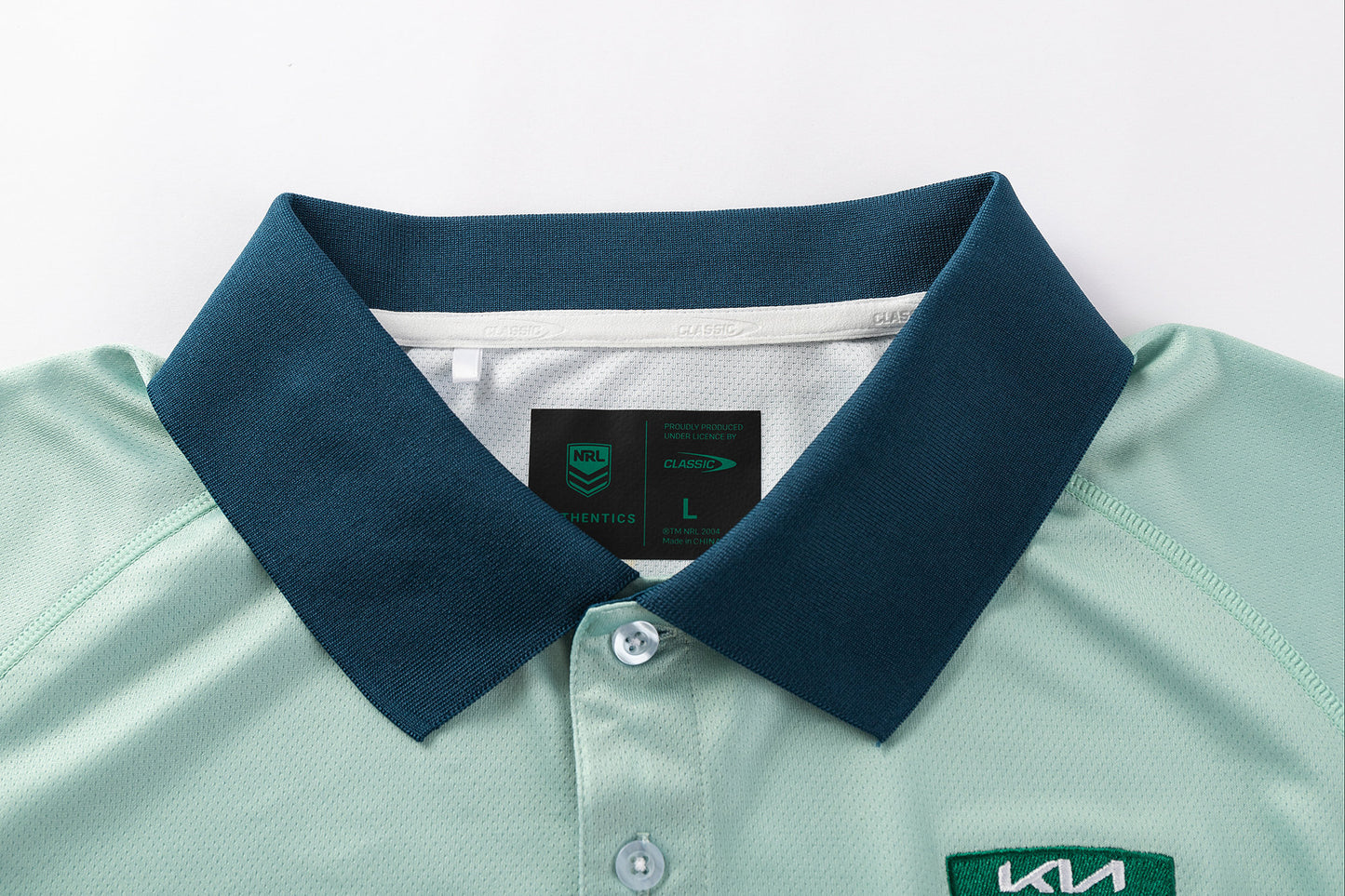 Australian Kangaroos 2026 RLWC Mens Sage Team Polo Shirt