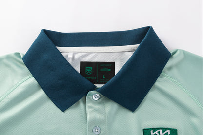 Australian Kangaroos 2026 RLWC Mens Sage Team Polo Shirt