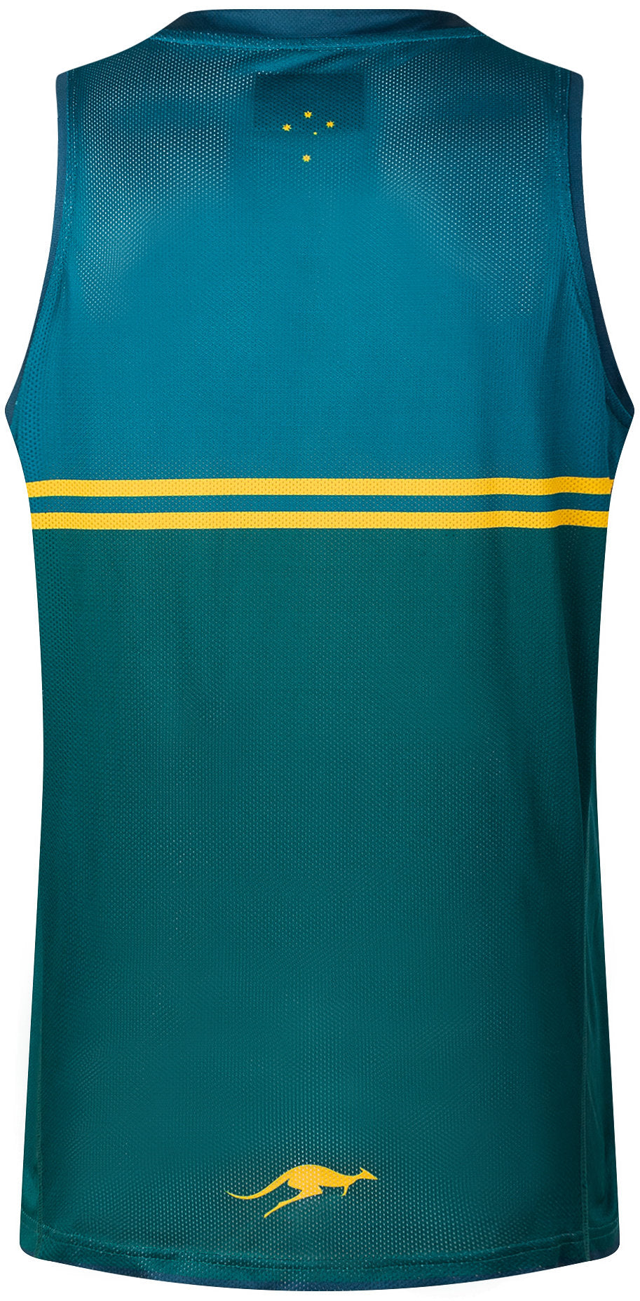 Australian Kangaroos 2026 RLWC Mens Dark Green Training Singlet