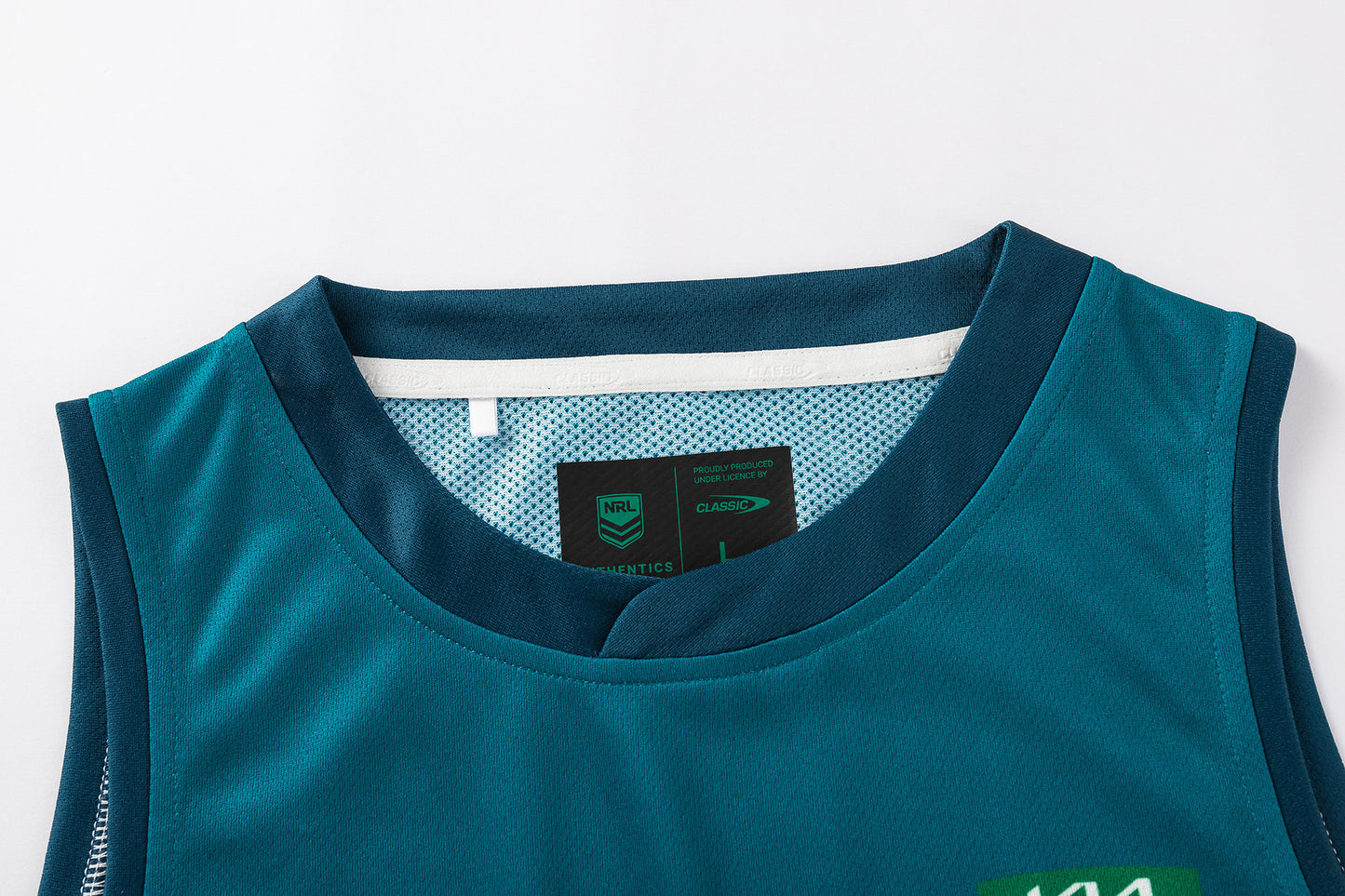 Australian Kangaroos 2026 RLWC Mens Dark Green Training Singlet