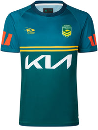 Australian Kangaroos 2026 RLWC Mens Warm Up Shirt