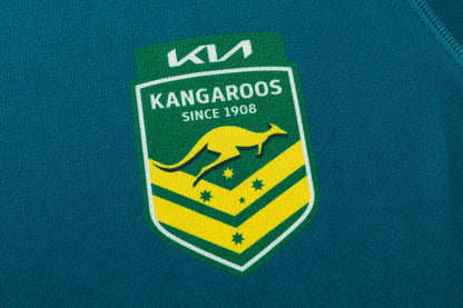 Australian Kangaroos 2026 RLWC Mens Warm Up Shirt