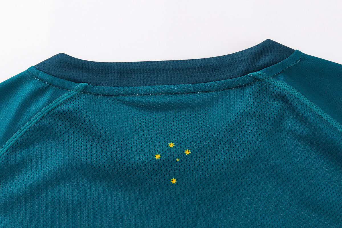 Australian Kangaroos 2026 RLWC Mens Warm Up Shirt