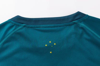 Australian Kangaroos 2026 RLWC Mens Warm Up Shirt