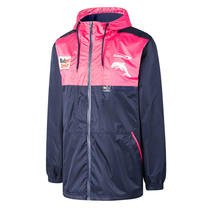Dolphins 2026 NRL Kids Wet Weather Jacket