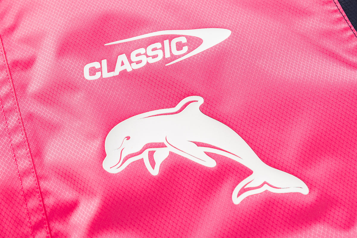 Dolphins 2026 NRL Kids Wet Weather Jacket