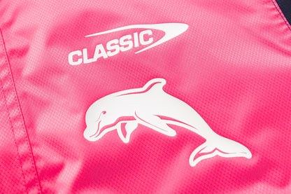 Dolphins 2026 NRL Kids Wet Weather Jacket