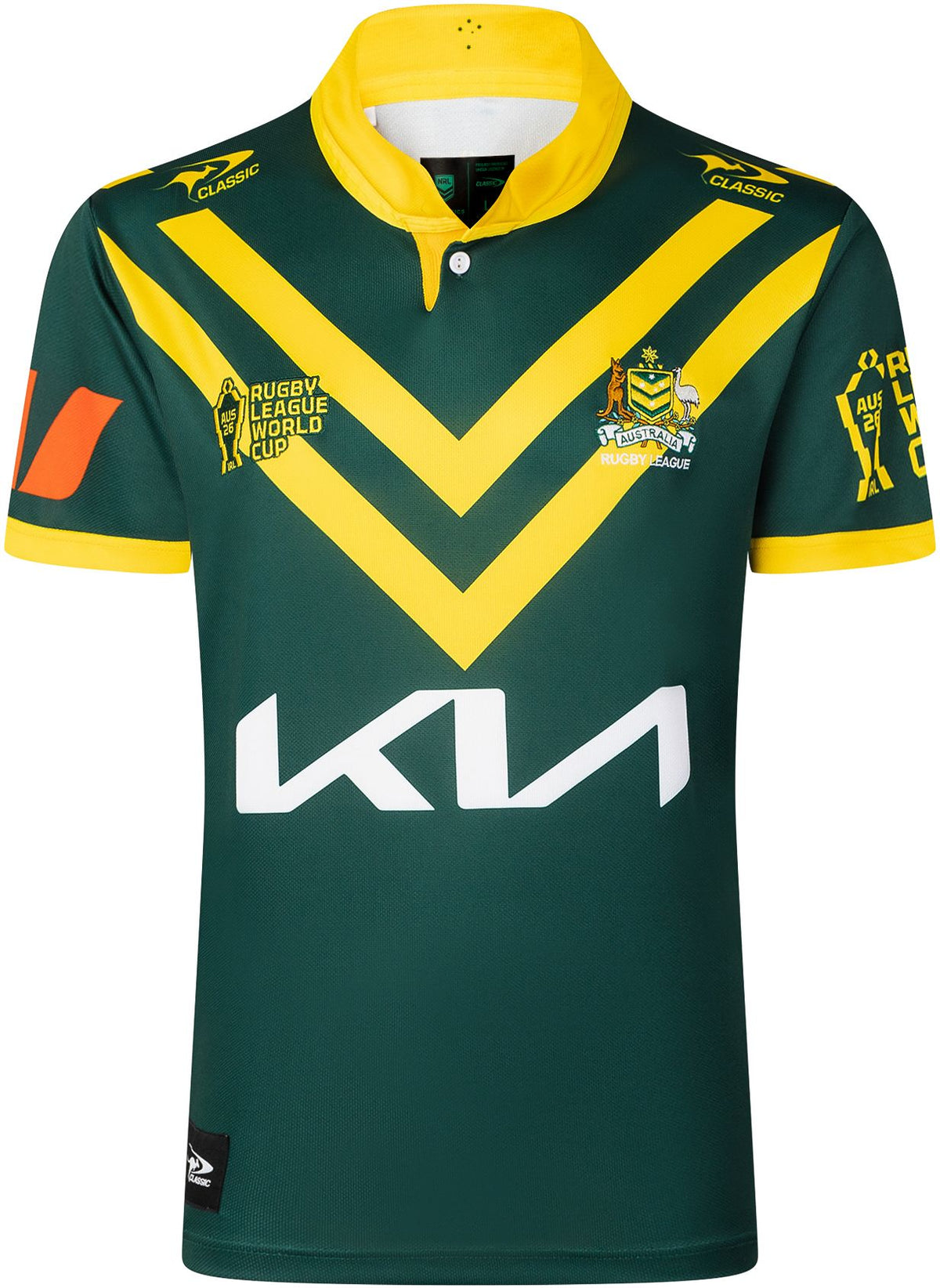 Australian Kangaroos 2026 NRL Mens RLWC Home Jersey