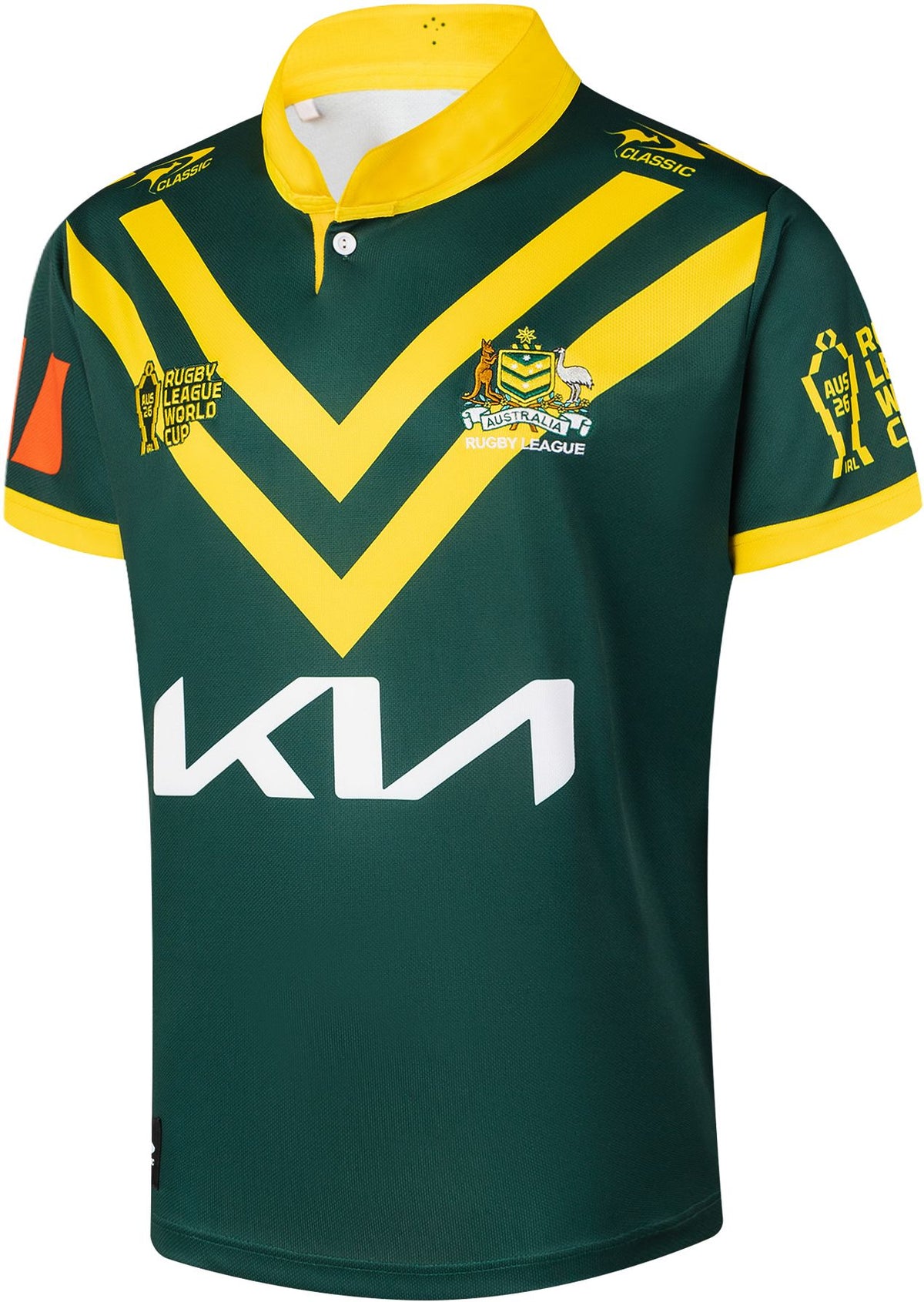 Australian Kangaroos 2026 NRL Mens RLWC Home Jersey
