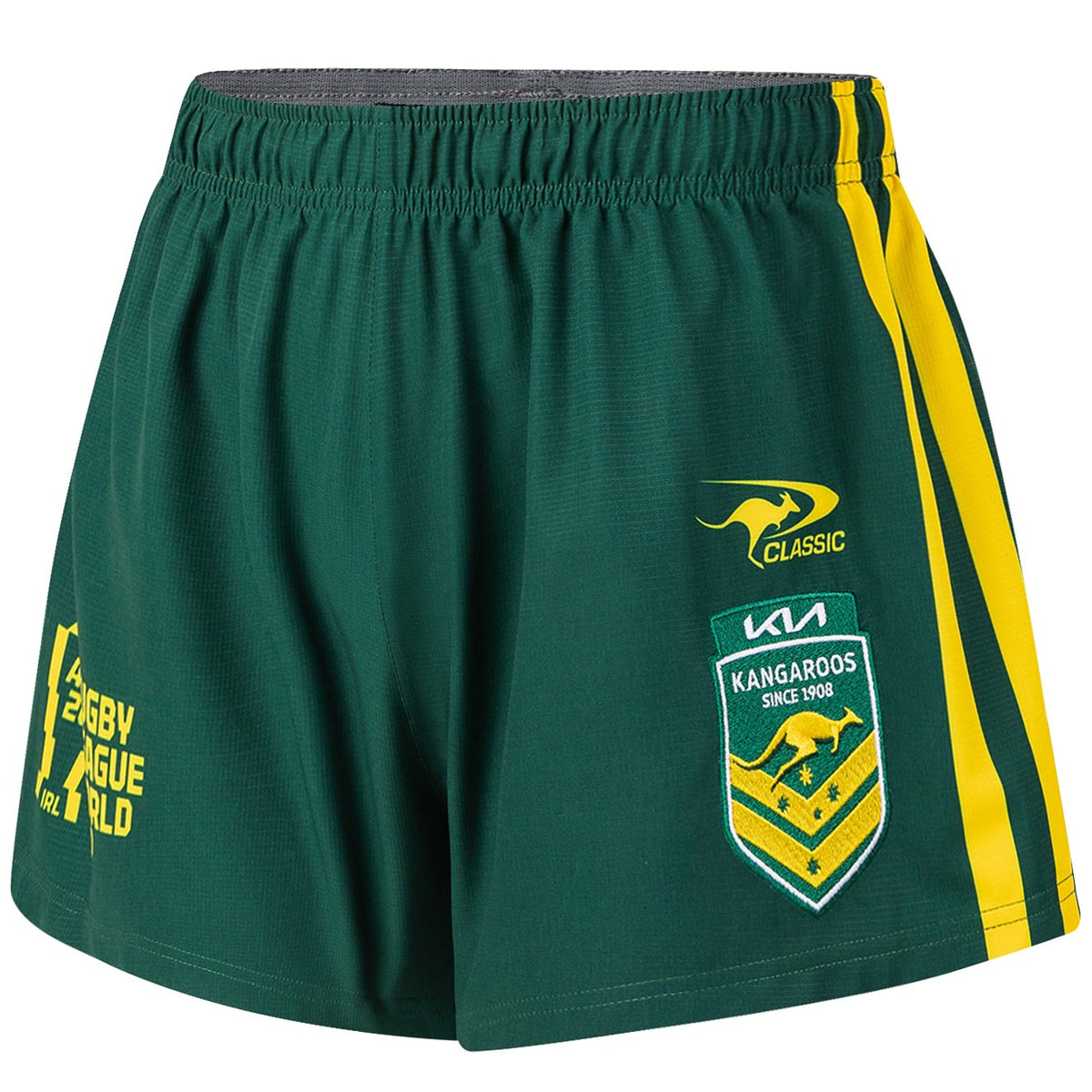 Australian Kangaroos 2026 NRL Mens RLWC Home Shorts