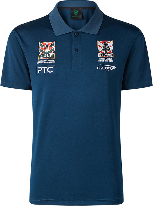 Lebanon 2026 RLWC Mens Team Polo Shirt