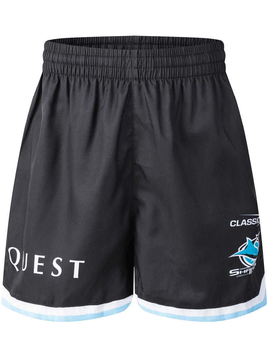 Cronulla Sharks 2026 NRL Mens Gym Training Shorts