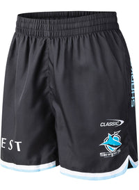 Cronulla Sharks 2026 NRL Mens Gym Training Shorts