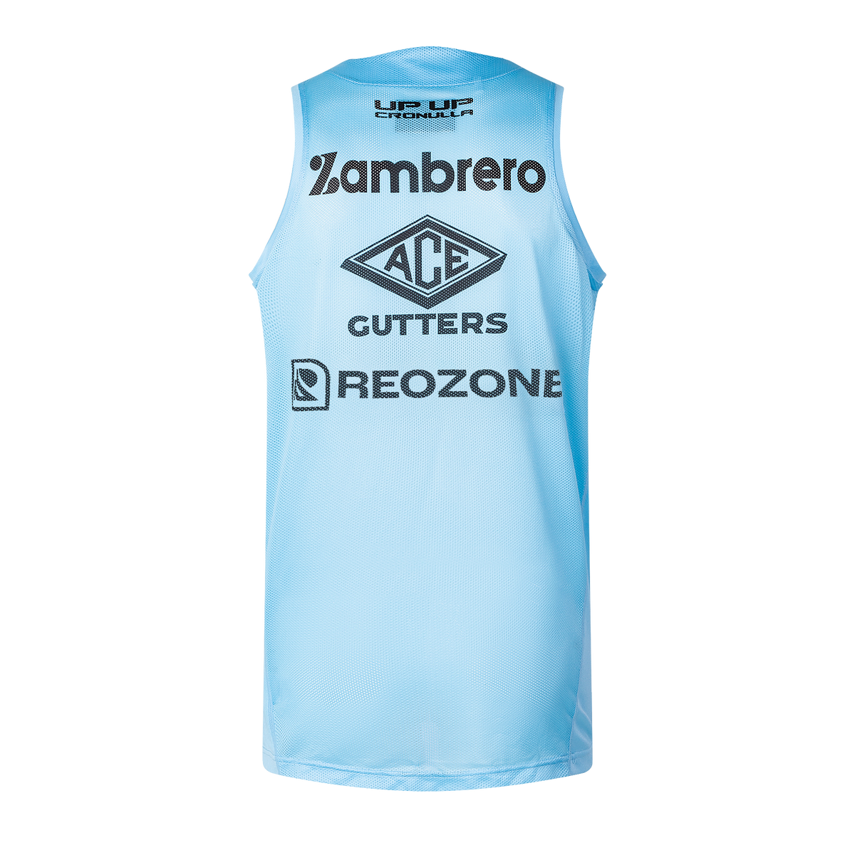Cronulla Sharks 2026 NRL Kids Sky Training Singlet