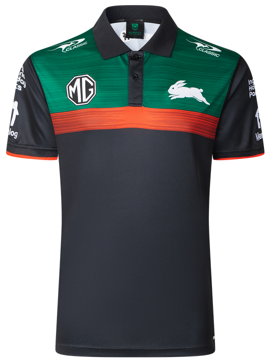 South Sydney Rabbitohs 2025 NRL Mens Players Polo Shirt