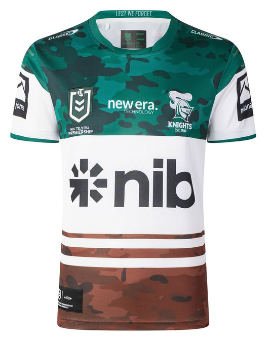 Newcastle Knights 2026 NRL Mens Anzac Jersey