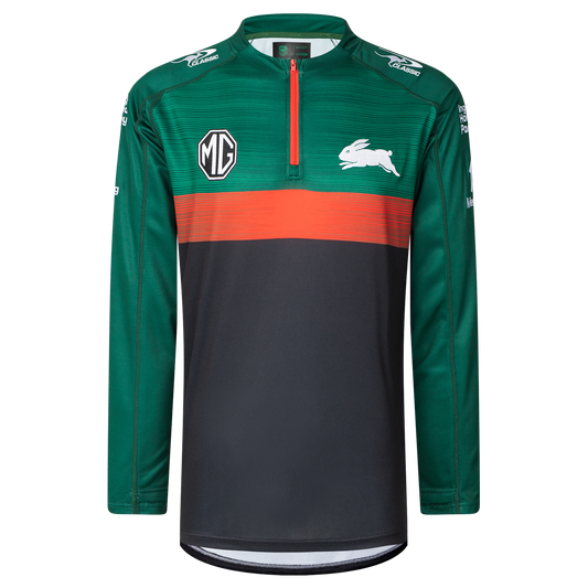 South Sydney Rabbitohs 2025 NRL Mens Long Sleeve Elite Training Top