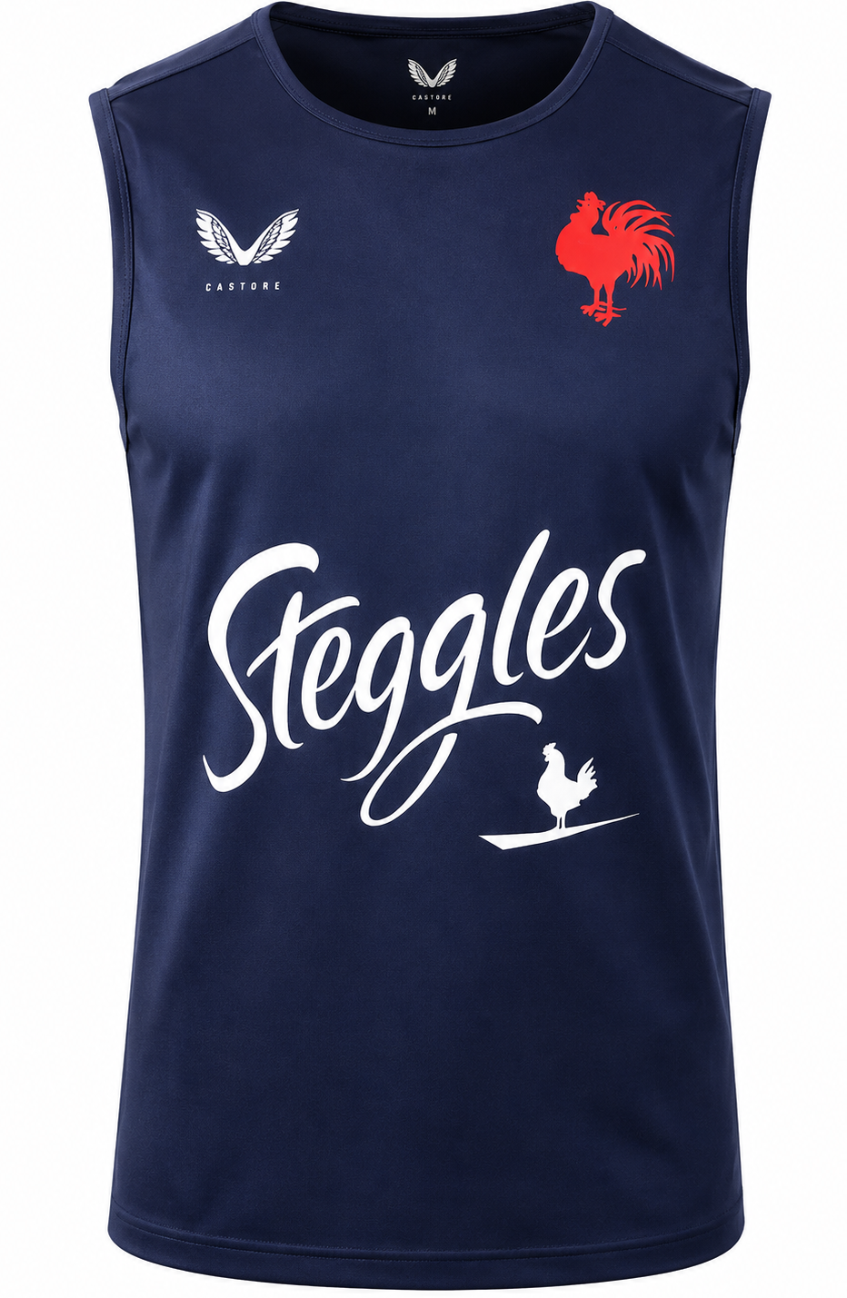 Sydney Roosters NRL Mens Navy Training Singlet
