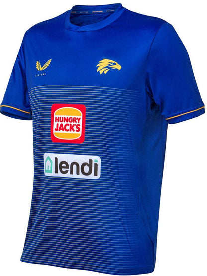 West Coast Eagles AFL Mens Training Shirt