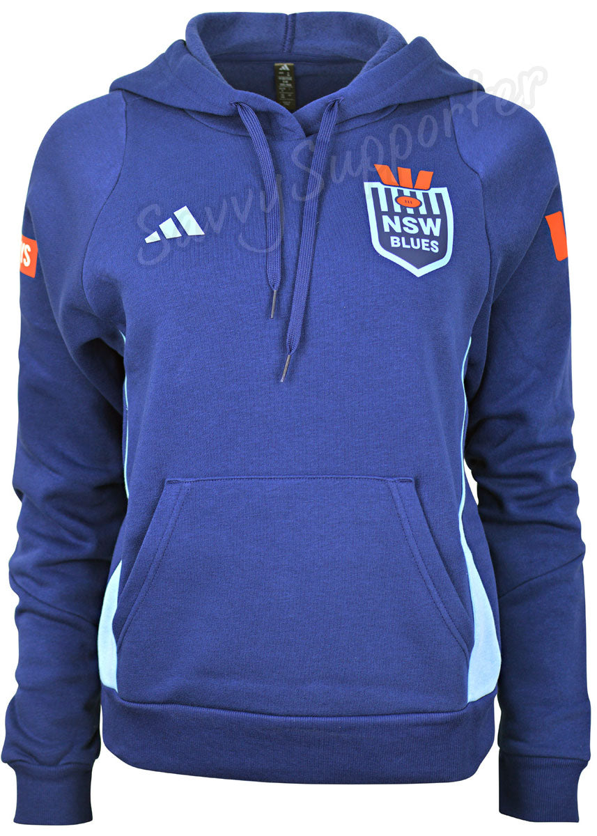 NSW Blues 2026 State of Origin Ladies Dark Blue Training Hoodie