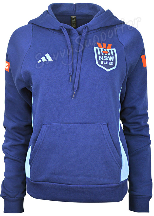 NSW Blues 2026 State of Origin Ladies Dark Blue Training Hoodie