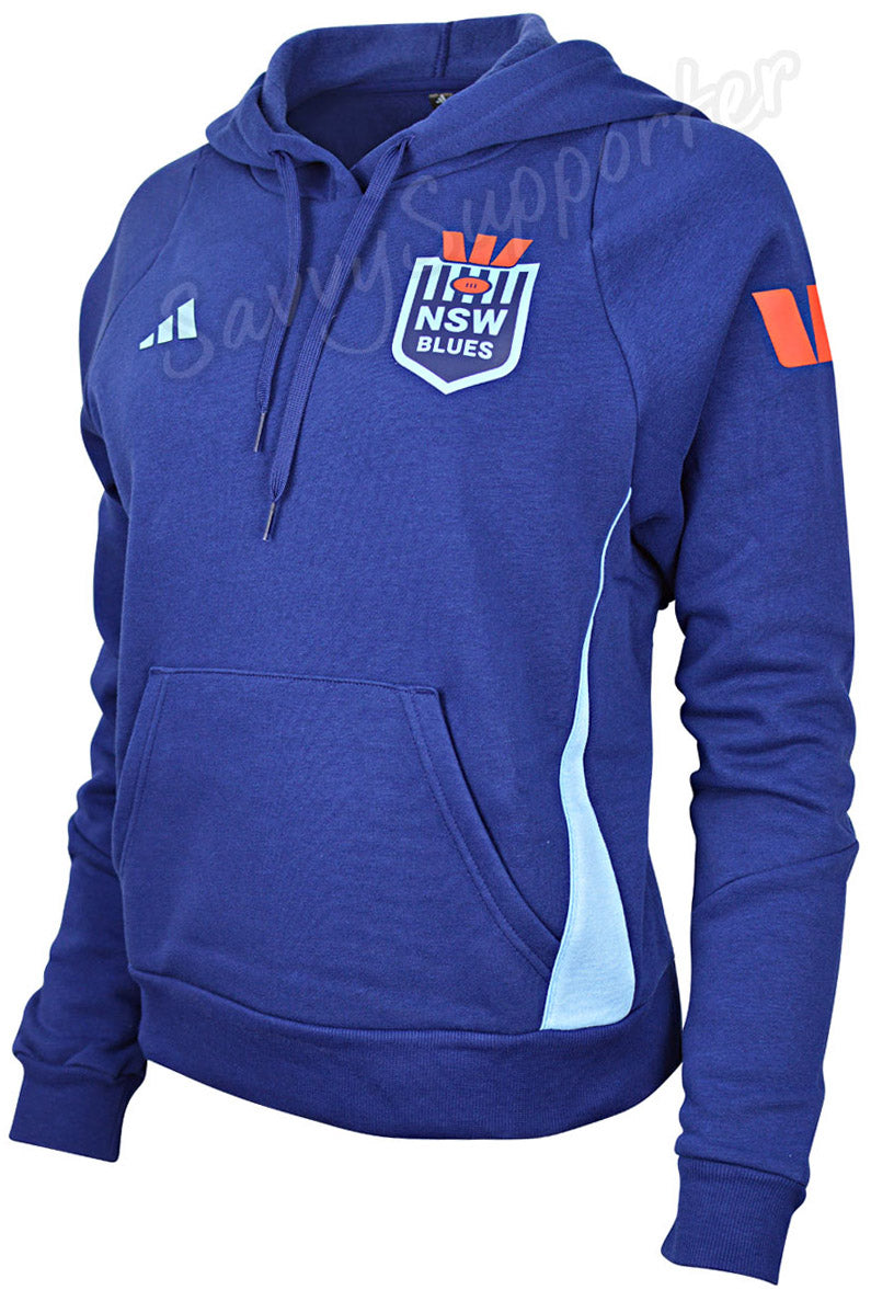 NSW Blues 2026 State of Origin Ladies Dark Blue Training Hoodie