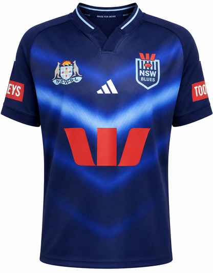 NSW Blues State of Origin Mens Captains Run Jersey