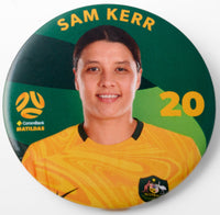Australian Matildas 2026 Football Player Badge Sam Kerr