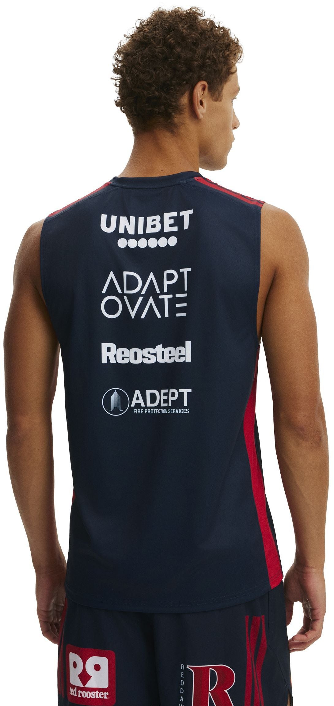 Sydney Roosters 2026 NRL Mens Navy Training Singlet
