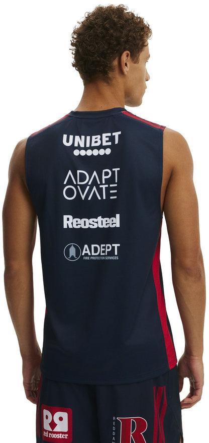 Sydney Roosters 2026 NRL Mens Navy Training Singlet