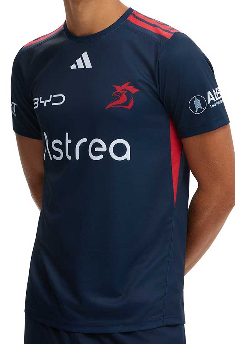 Sydney Roosters 2026 NRL Mens Navy Training Shirt