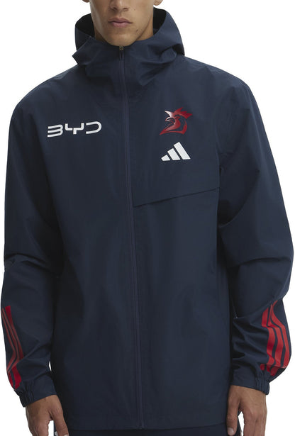 Sydney Roosters 2026 NRL Mens Waterproof Jacket