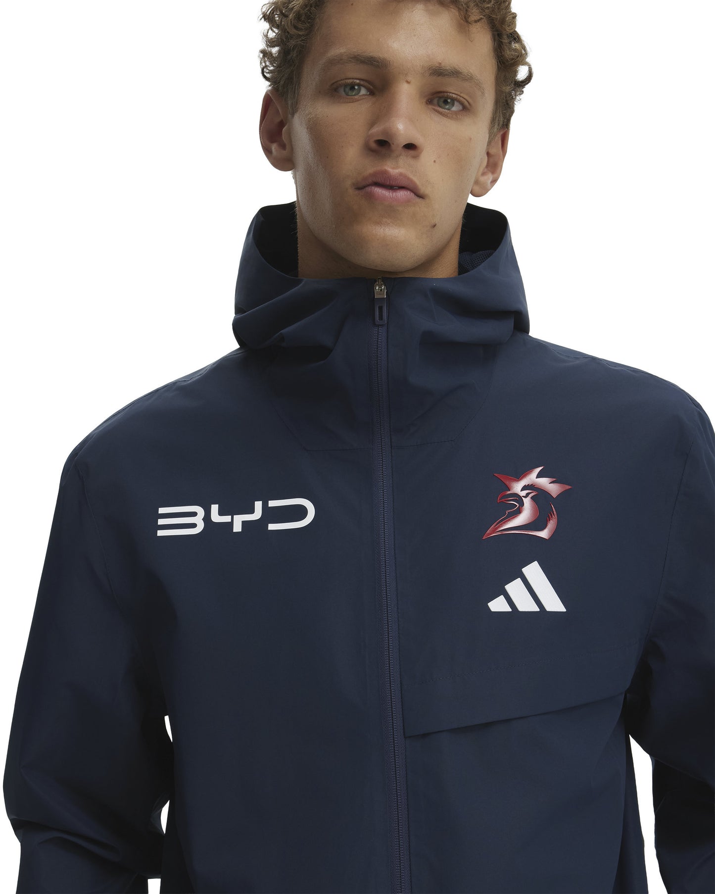 Sydney Roosters 2026 NRL Mens Waterproof Jacket