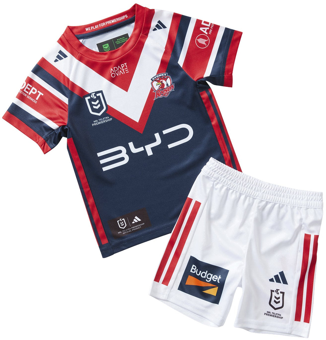 Sydney Roosters 2026 NRL Toddler Home Jersey Set